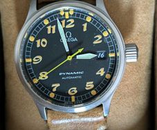 Omega Dynamic Pilot automatic vintage watch - RARE