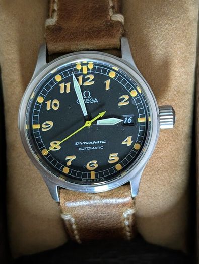 Omega Dynamic Pilot automatic vintage watch - RARE