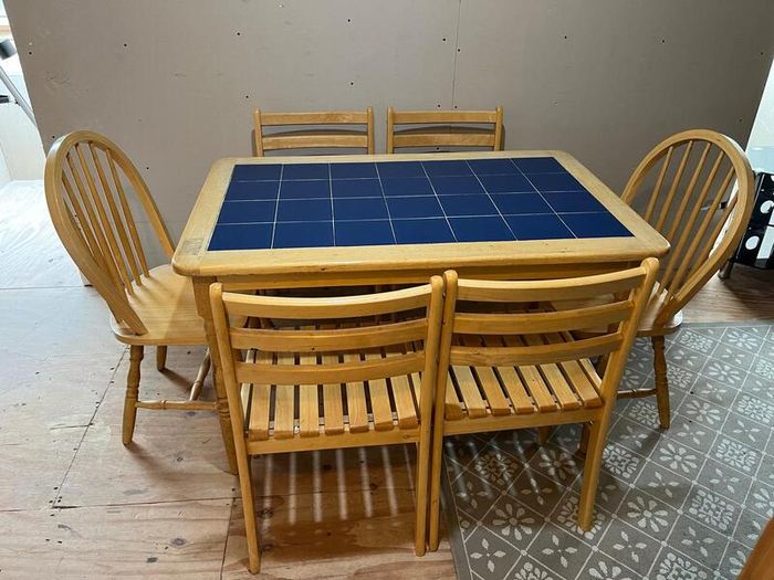 Table and chairs