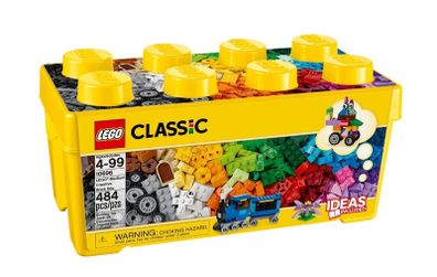 x2 Bundle - Lego Classic Creative Brick Box - 10696 - 484 Pieces - RRP - 29.99 & Brand New Play Away & Pack Away - Go Anywhere Storage & Play Mat - RRP - 14.99 = RRP - 44.00+