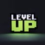Paladone Level Up Light with Sound  Retro Pixel Design 12cm  Gaming LED Desk Lamp Collectible Image 6