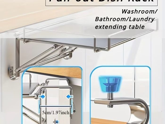 Folding shelf / countertop