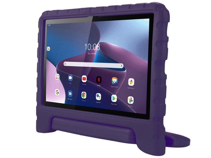 For Lenovo Tab M10 3rd Gen TB328FU / TB328XU Kids Case Shockproof Cover With Stand - Purple