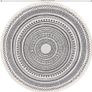 Round Rug Bohemian 4FT/120cm Circle Area Rug Cotton Rug Washable Round Rug Geometric Pattern Printed Hand Woven Carpet with Tassels Floor Mat for Kitchen Living Room Laundry Playroom (FREE POSTAGE) Image 7