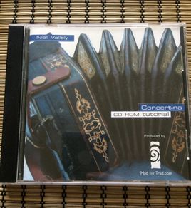 Concertina Tutorial CD's. Niall Vallely CD Rom and Walton book and CD