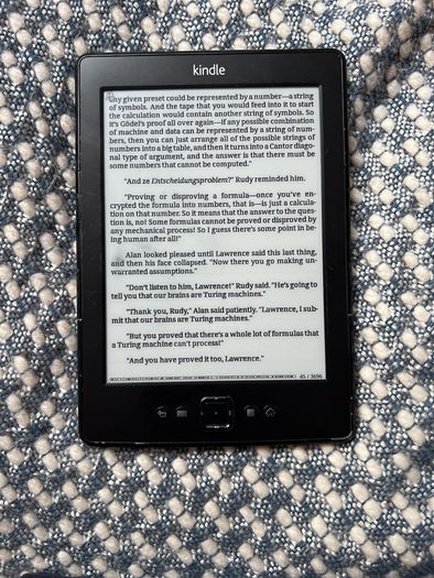 Liberated Kindle K4 Ereader ebook