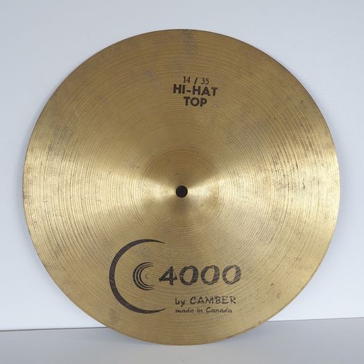 Camber C4000 cymbals 14" Hi hat top & bottom