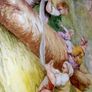 Large antique wall plaque Image 3