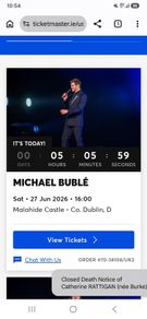 michael buble tickets