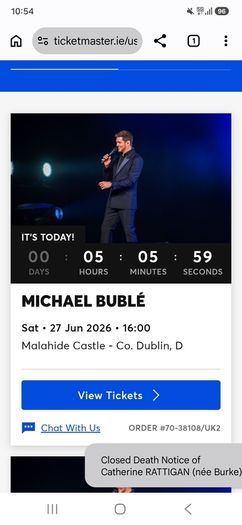 michael buble tickets
