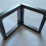 3D Silicone Floating Frame - Black 9x9cm Image 2