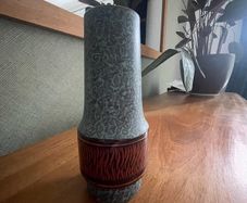 Jasba West German Marble Ground Vase