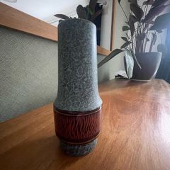 Jasba West German Marble Ground Vase