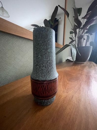 Jasba West German Marble Ground Vase