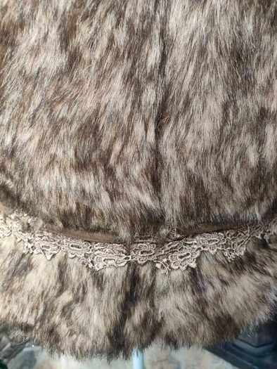 70s inspired faux fur gilet size 42 (M) Festival Season Postage included