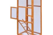 Bird Cage Wood 65x63x165 cm