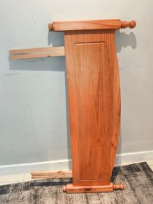 Solid Pine Headboard - Adjustable Width (Fits Double / King Size Beds or more )