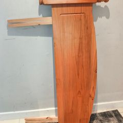 Solid Pine Headboard - Adjustable Width (Fits Double / King Size Beds or more )