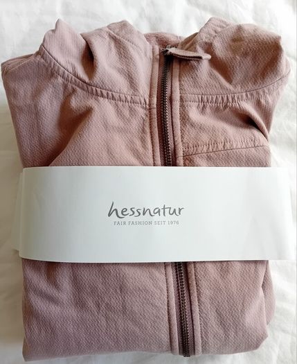 Hessnatur Organic Cotton Softshell Jacket Size 164-152