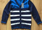 Boys Stripe Cardigan 4-5 years Brand New with tags