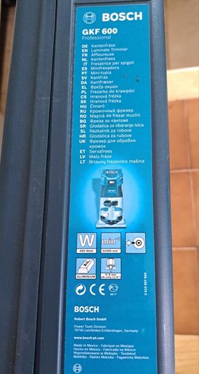 Bosch GKF 600 Professional router
