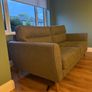 3 Seater Grey Sofa Image 3