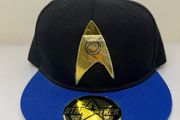 Original Star Trek Spock Blue SnapBack Adjustable Hat Cap 2016