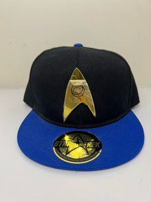 Original Star Trek Spock Blue SnapBack Adjustable Hat Cap 2016