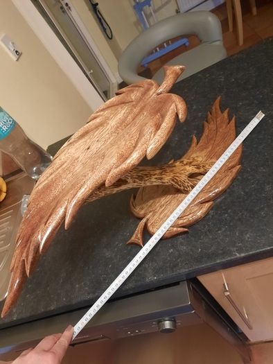hand made timber shelf ornament