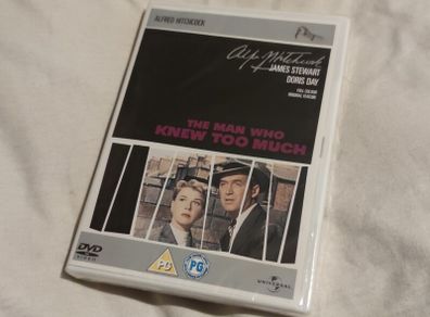 Brand New The Man Who Knew Too Much Dvd
