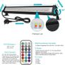 RGB Light Bar 42W Disco Lights Led Wall Washer Light 3350LM Bright Adjustable Remote Control RGB Lights for Bar Party Stage Garden BBQ Halloween Christmas Festival Decorative Lighting, 2 Pieces (FREE POSTAGE) Image 6