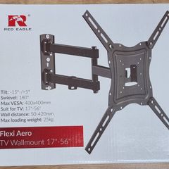 TV Wall Mount Bracket Tilt Swivel Full Motion 17-56"