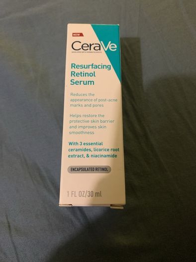 Serum cerave resurfacing retinol