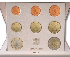 Vatican Brilliant Uncirculated Euro Coin Set 2025