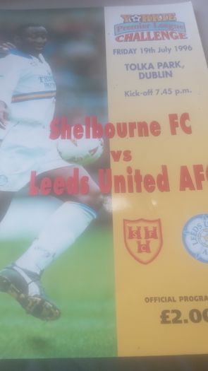 Shelbourne Soccer Programmes