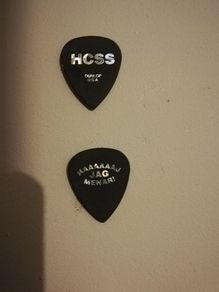 Hardcore Superstar Vic Zino Guitar Pic