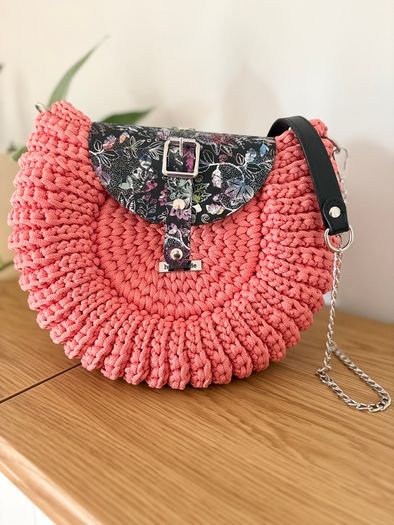 Handmade crochet bag