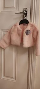 Baby fur jacket