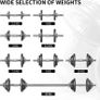 20kg Cast Iron Adjustable Dumbbell Set Hand Weight with Solid Dumbbell Handles Changed into Barbell Handily Perfect for Bodybuilding Fitness Weight Lifting Training Home Gym (FREE POSTAGE) Image 3