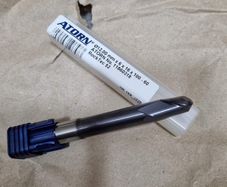 ATORN Solid Carbide Ball Nose End Mill 12mm R6 2-Flute RockTec 52 11860318 NEW