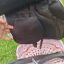 brown saddle Johs. Stubben, Krefeld Image 5