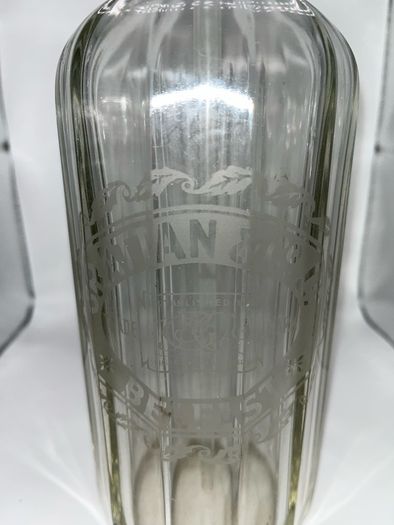 1926 Antique soda stream bottle Grattans Belfast