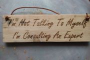 Im Not Taking To Myself Im Consulting An Expert