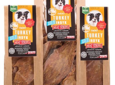 Milord Turkey Slices - Natural Dried Dog Chews 80g