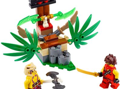 Lego Ninjago 70752: Jungle Trap (2015) 100% Complete (NO BOX)