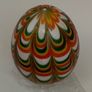 Three gorgeous art glass eggs one from Finland Image 4