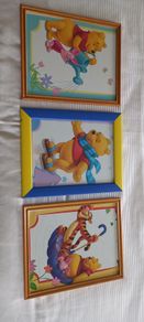 Three Winnie the Pooh wall pictures