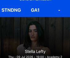 Stella Lefty Academy June 9th