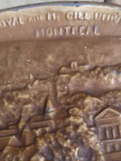 Made In France P Depose Cooper Effect Mount Royal On The Cile University Montreal Souvenir Ashtray