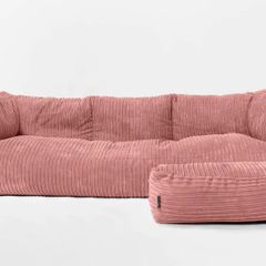 Big Bertha 3 seater bean bag + footstool